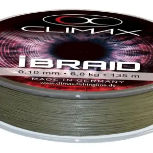 Climax iBraid olive 135m 0,10mm 6,8kg