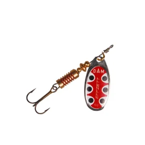 DAM Effzett Standard Spinner Silver Black Dot