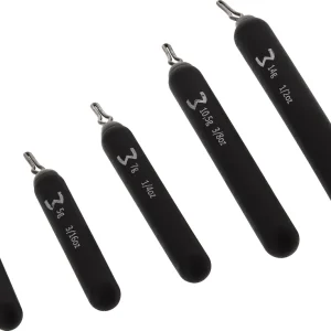 Westin Add-It Tungsten Dropshot Weights Matte Black