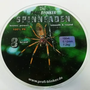 Profiblinker Spinnfaden fluo Gelb 150m