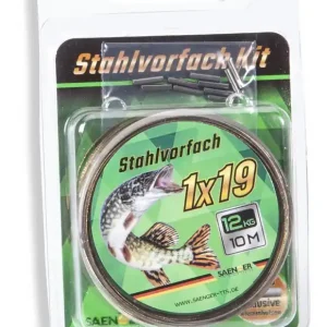 Sänger 1x19 Stahlvorfach Kit 10m