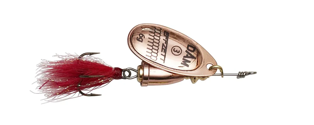DAM Effzett Executor Dressed Spinner Kupfer