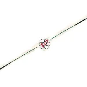 Profiblinker Edelstahl Vorfach grün 30 cm 15kg 20er
