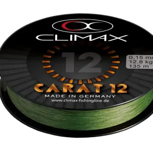 Climax Carat 12 Spiral Braid dunkel moosgrün 135m