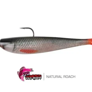 Fox Rage Bulk Loaded Zander Pro Shad Ultra Natural Roach