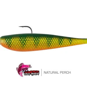 Fox Rage Bulk Loaded Zander Pro Shad UV Natural Perch
