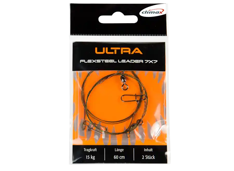 Climax Ultra Flexsteel Leader 7x7 60cm