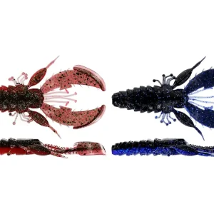 Westin Chebu Rig CreCraw R 'n R Clear Water Mix 6,5cm #3 2pcs