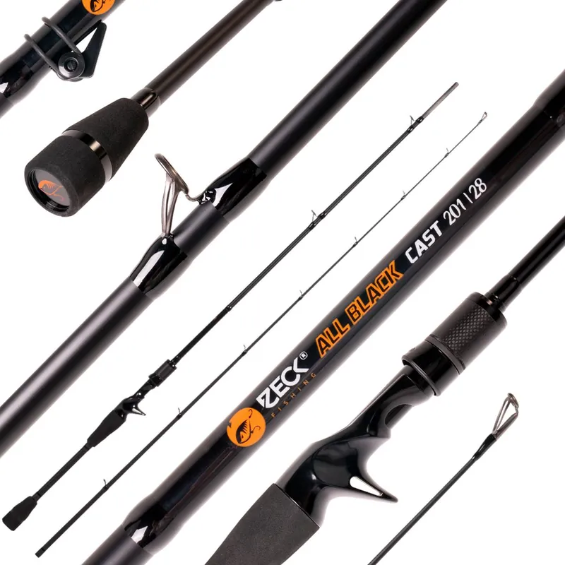 Zeck All Black Cast 2,01m 7-28g