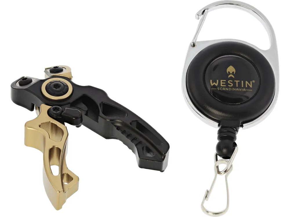Westin Micro Line Cutter + Pin On Reel S 6,3cm Black Sand