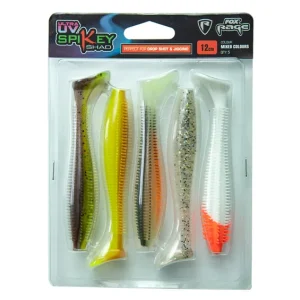 Fox Rage Spikey Shad UV Mixed Colour Pack