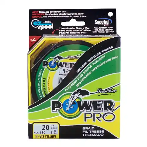 PowerPro 275m 0,13mm 8kg Hi-Vis Yellow