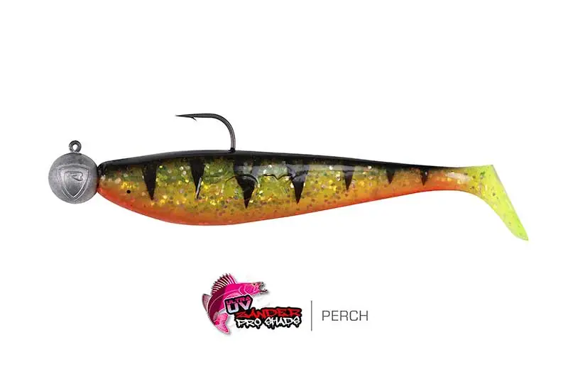 Fox Rage Bulk Loaded Zander Pro Shad UV Perch