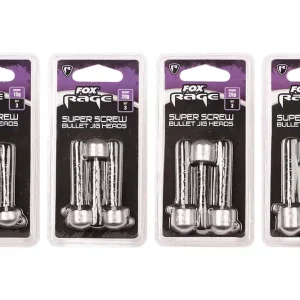 Fox Rage Super Screw Bullet Jig Head