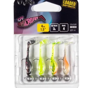 Fox Rage Ultra UV Micro Fry Mixed Colour Loaded Lure Pack