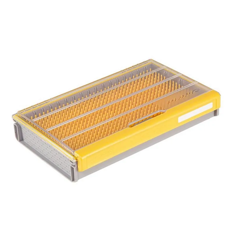 Plano Edge Crankbait Box Grey/Yellow