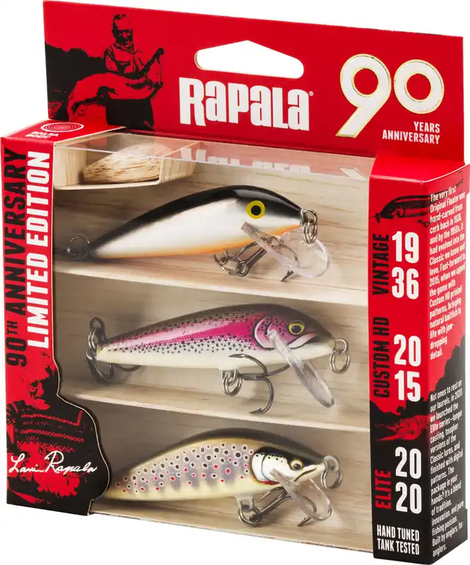 Rapala 90 Years Lure Kit Countdown