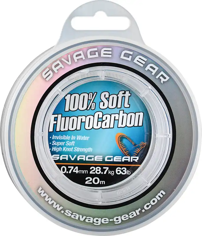 Savage Gear Soft Fluoro Carbon Clear 50m