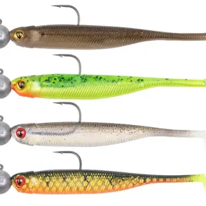 Fox Rage Mini Tiddler Mixed Colour Pack Loaded 4pcs 8cm