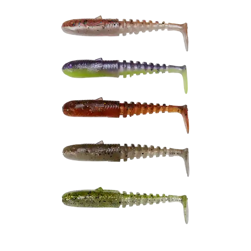 Savage Gear Gobster Shad Clear Water Mix 11,5cm 16g 5pcs