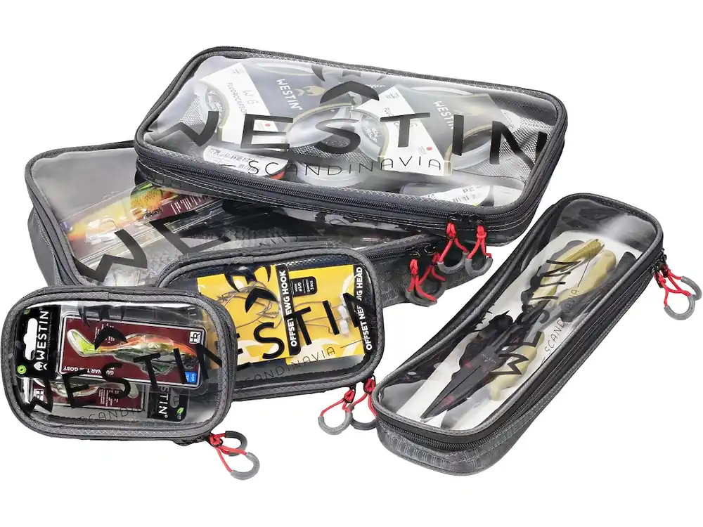 Westin W4 Clear Guard Pouch Set 5 Pouches Titanium Black