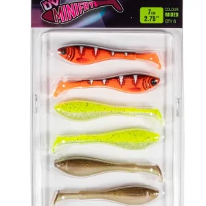 Fox Rage Ultra UV Mini Fry Mixed Colour Lure Pack 7cm