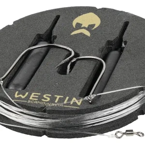 Westin Dropshot Rig Kit ShadTeez Pintail 150cm 0,30mm Clear Water Mix 2pcs 14g #1