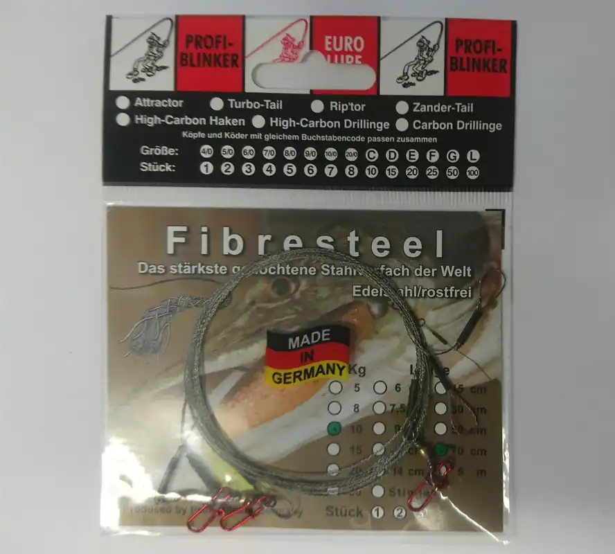 Profiblinker Fibresteel 10 kg Wirbel 70 cm