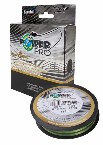 PowerPro Super 8 Slick 100m 0,28mm 20kg Yellow