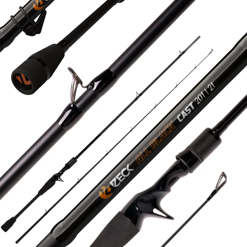 Zeck All Black Cast 201cm 7-21g