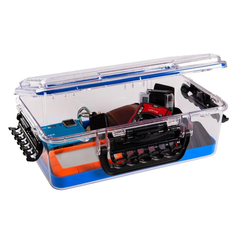 Plano Guide Series Waterproof Case 3700 Blue/Clear