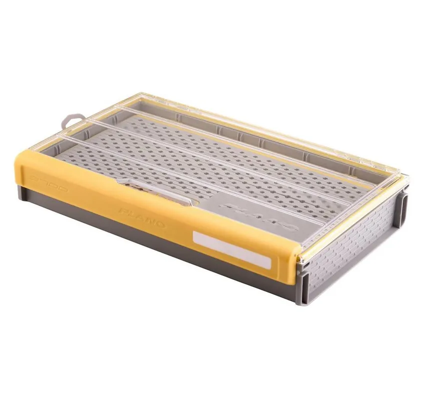 Plano Edge 3700 Hook Box Grey/Yellow