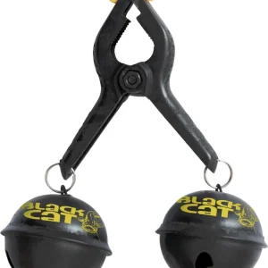 Black Cat Big Bells schwarz/gelb