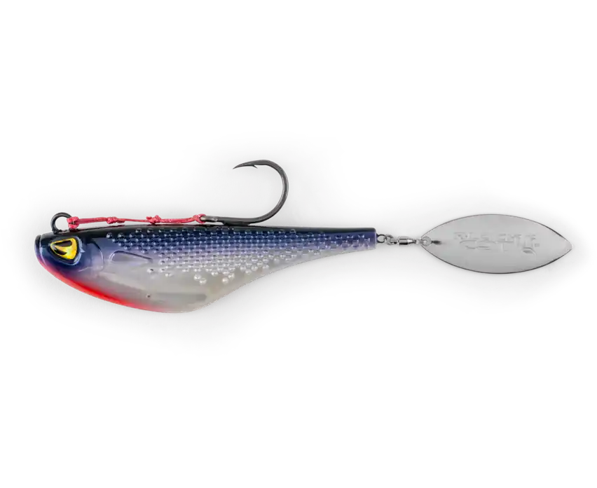 Black Cat Mad Flash Spin Tail 14cm