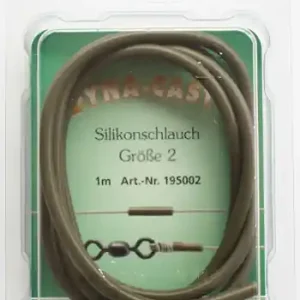 A.H.F. Leitner Silikonschlauch dunkeloliv 1m