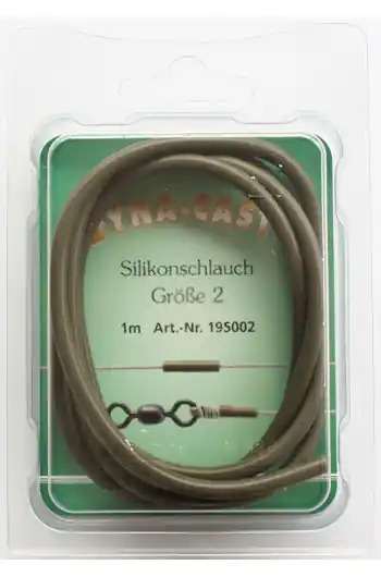 A.H.F. Leitner Silikonschlauch dunkeloliv 1m
