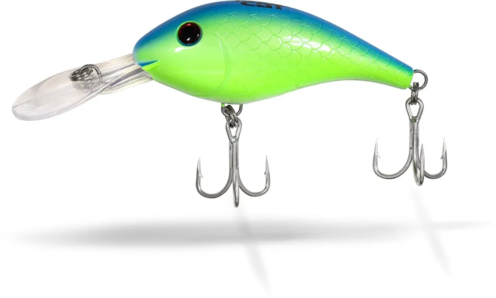 Black Cat Cranker Special Green 16cm 50g sinkend