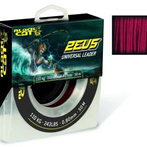 Black Cat Zeus Universal Leader Rot 0,60mm 85kg 70m