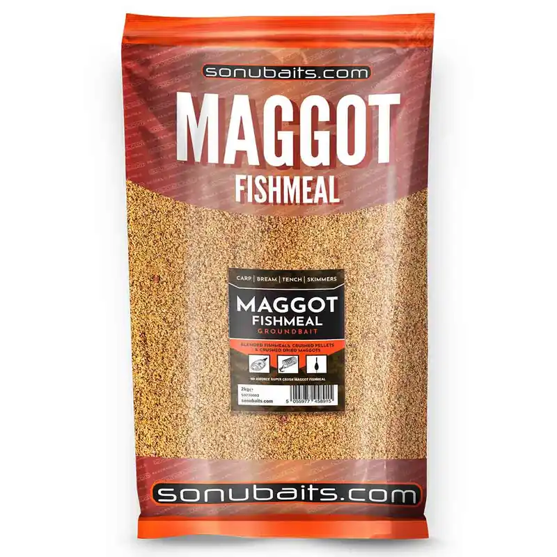 Sonubaits Groundbait Maggot Fishmeal (2kg)