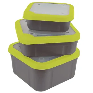 Matrix Bait Boxes Grey/Lime
