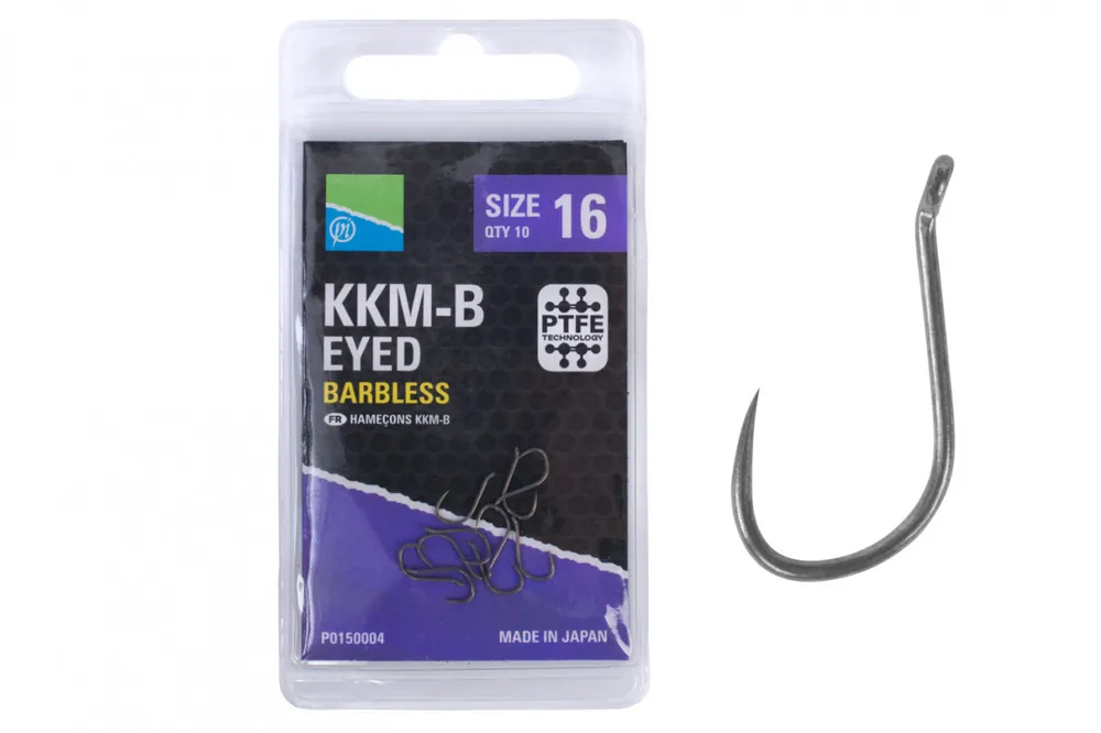 Preston KKM-B Eyed Hooks