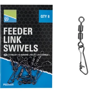 Preston Feeder Link Swivels