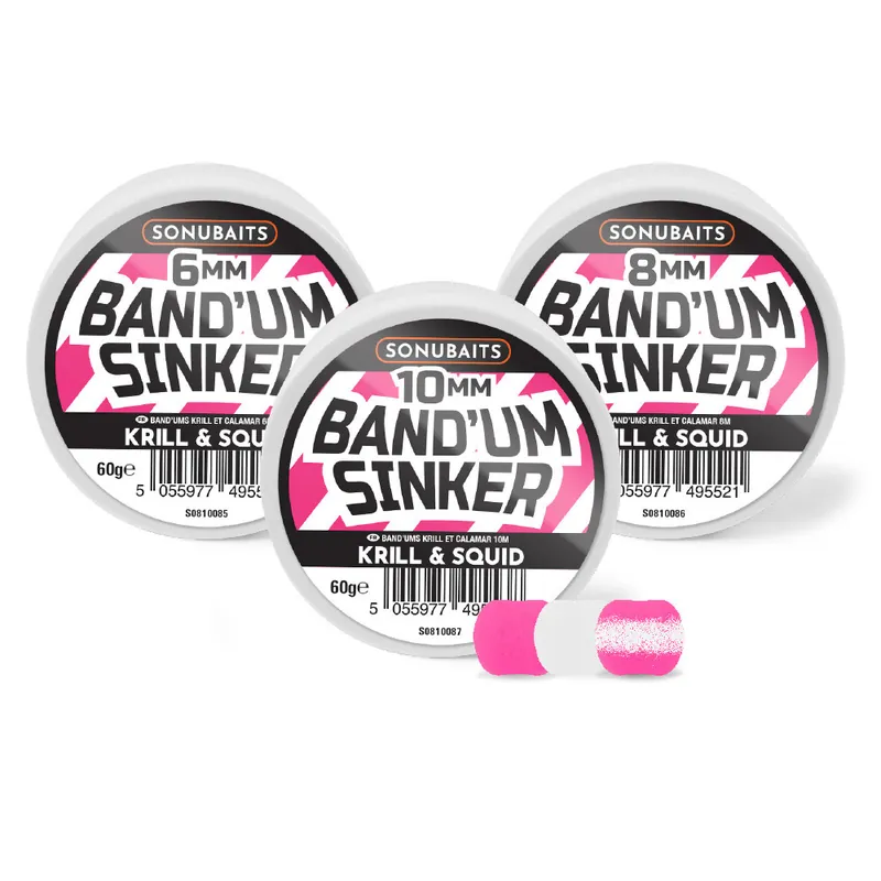 Sonubaits Band'um Sinker 8mm 60g