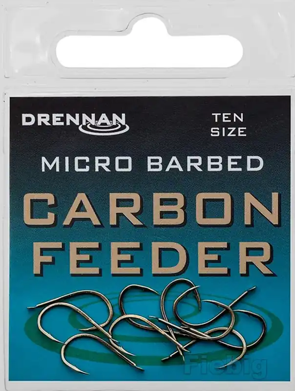 Drennan Carbon Feeder Hook Size 12