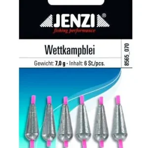 Jenzi Wettkampfblei mit innenliegendem Gummischlauch 3,5g