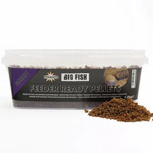 Dynamite Baits Big Fish Feeder Ready Pellets Garlic 1,2kg 2mm