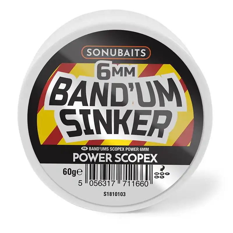 Sonubaits Band'um Sinker - Power Scopex 6mm