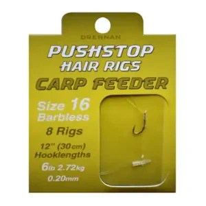 Drennan Pushstop H´Rig Carp Feeder Size 16 Barbless
