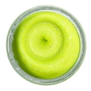 Berkley PowerBait Natural Glitter Trout Bait Garlic 50g Chartreuse