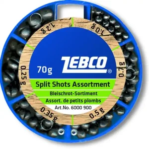 Zebco Bleischrot-Sortiment